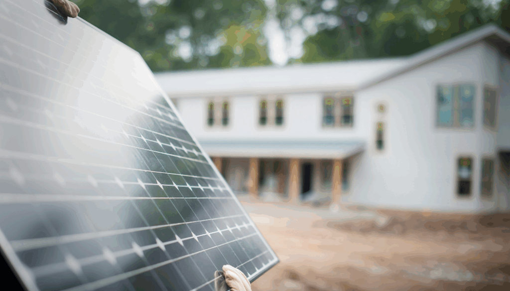 installation photovotaique sur une maison
